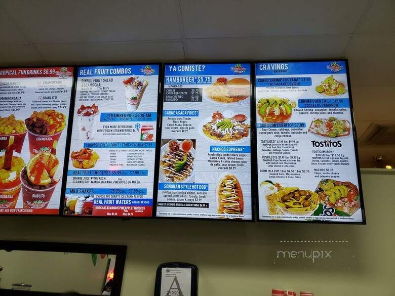 Frutilandia - Mesa, AZ menu_pic