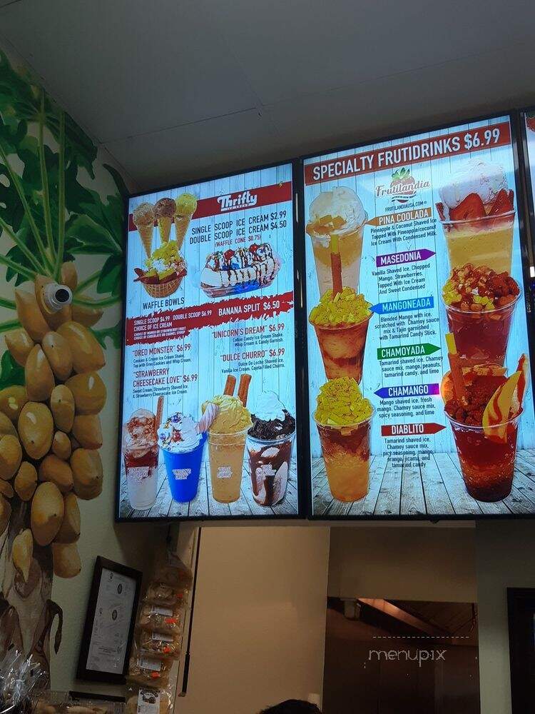 Frutilandia - Mesa, AZ menu_pic