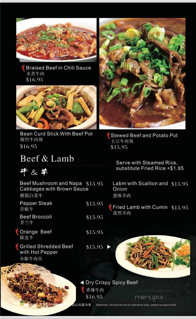 Szechuan Story - Oklahoma City, OK menu_pic