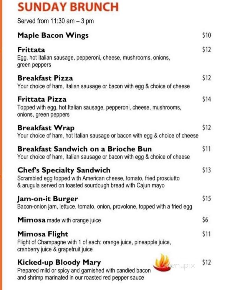 Vicino's Brick & Brew - Syracuse, NY menu_pic