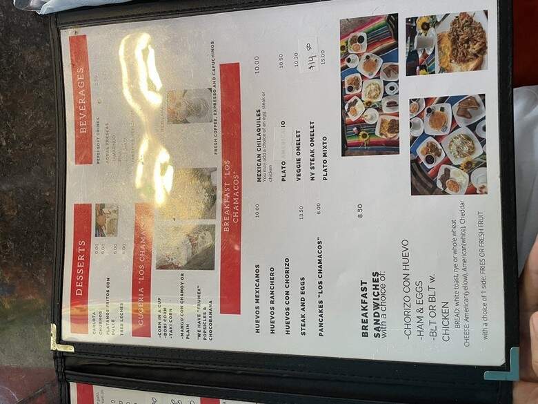 Los Chamacos Mexican Restaurant - Arlington, VA menu_pic