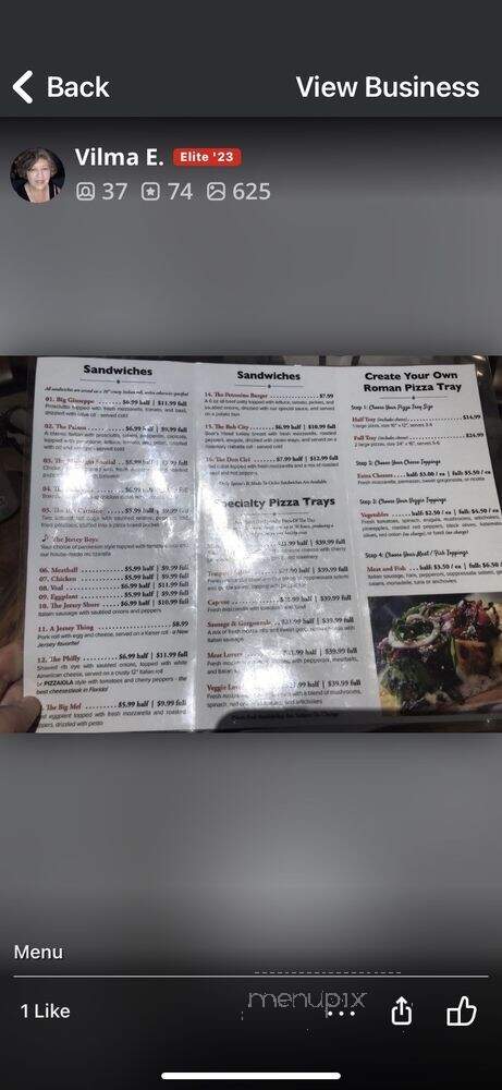 Petrosinos Italian Deli and Market - Bradenton, FL menu_pic
