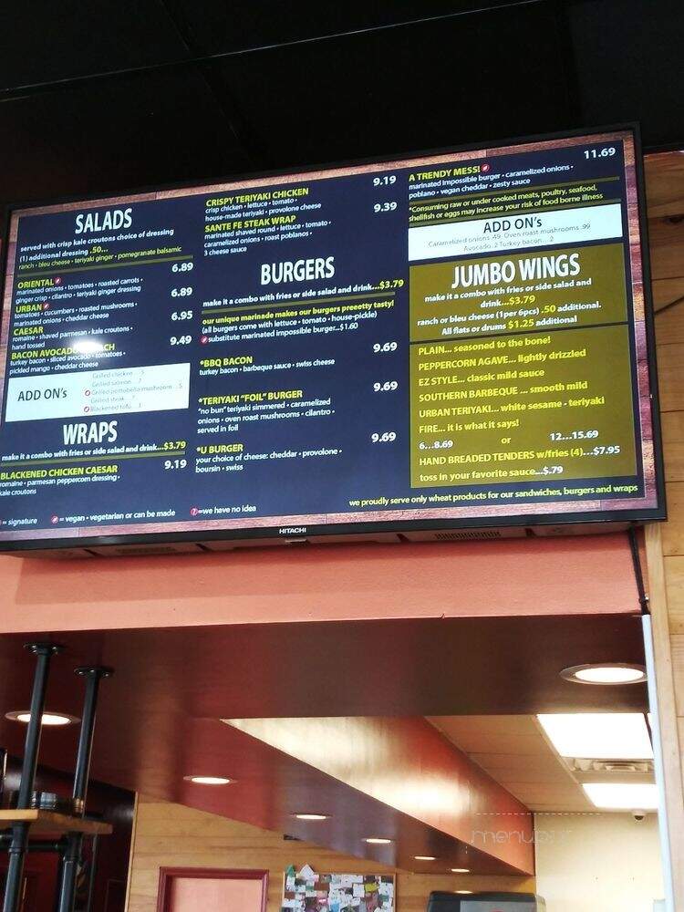Trend Urban Cafe - Stone Mountain, GA menu_pic