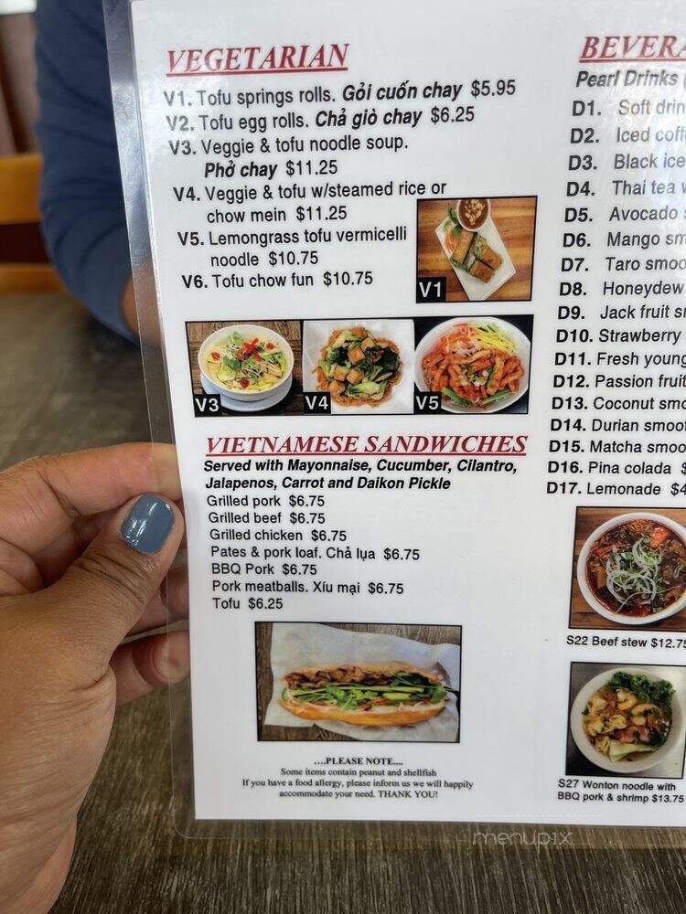 Pho Craze - Pinole, CA menu_pic