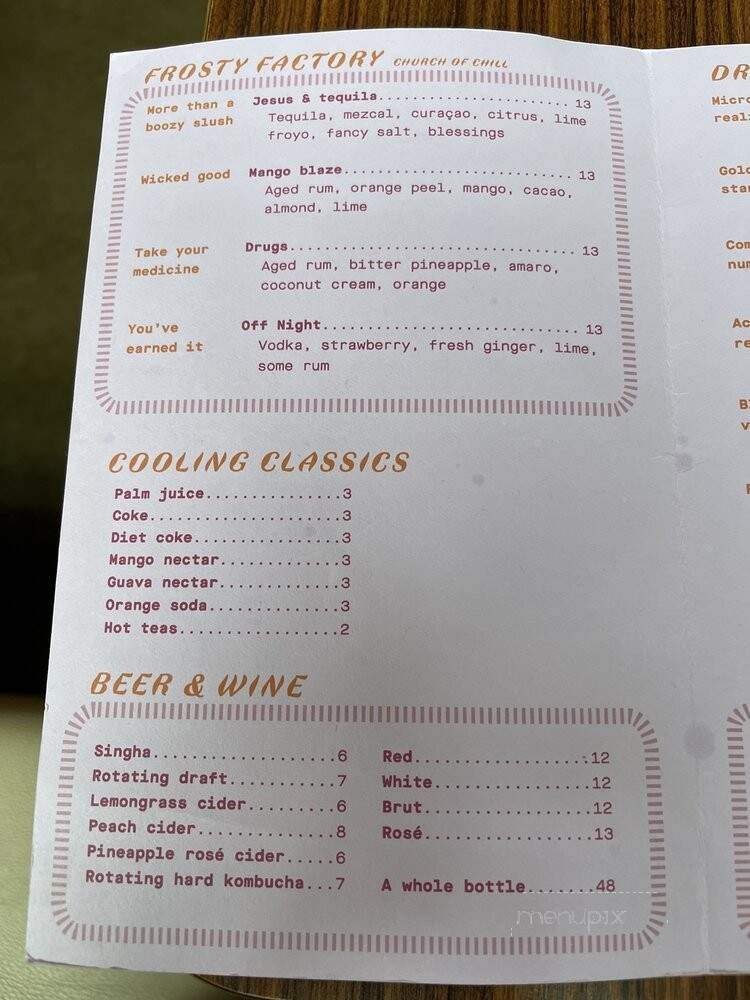 Eem - Portland, OR menu_pic