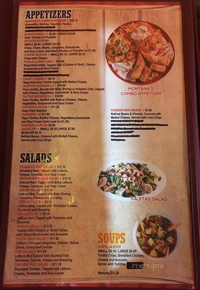 Fiesta Mexicana - Billings, MT menu_pic