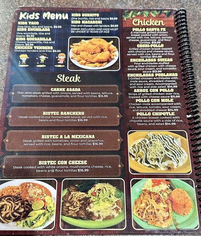 Casa Amigos Mexican Bar & Grille - Jacksonville, FL menu_pic