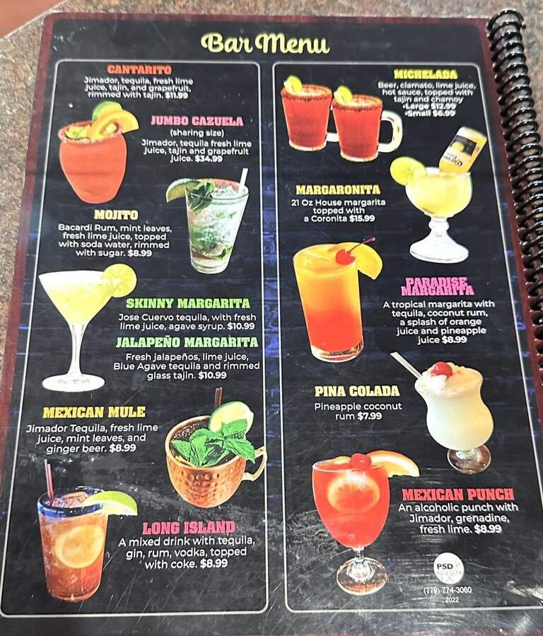 Casa Amigos Mexican Bar & Grille - Jacksonville, FL menu_pic