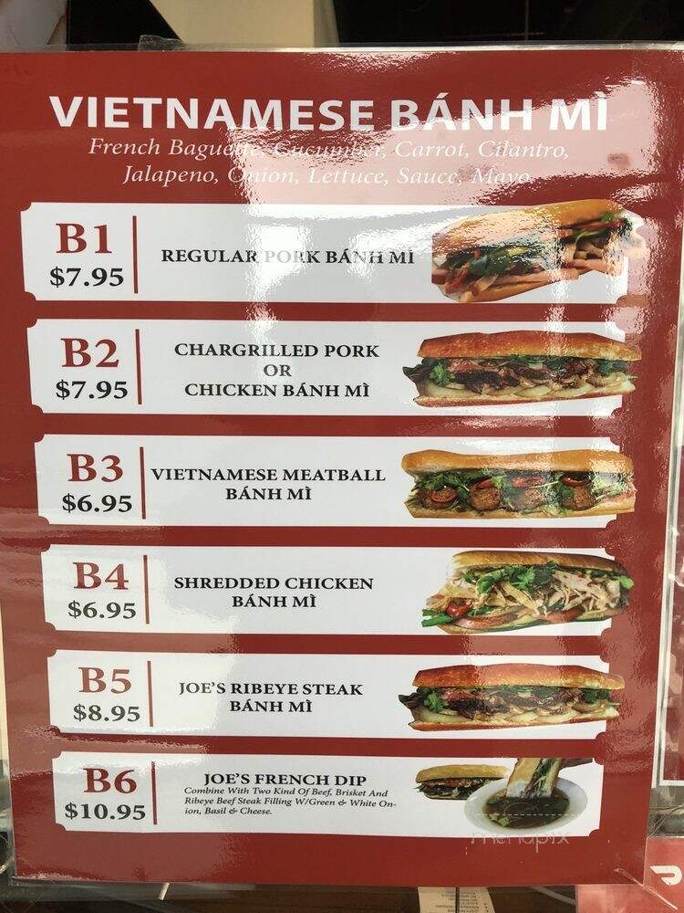 Vietnamese Kitchen & Grill - Renton, WA menu_pic