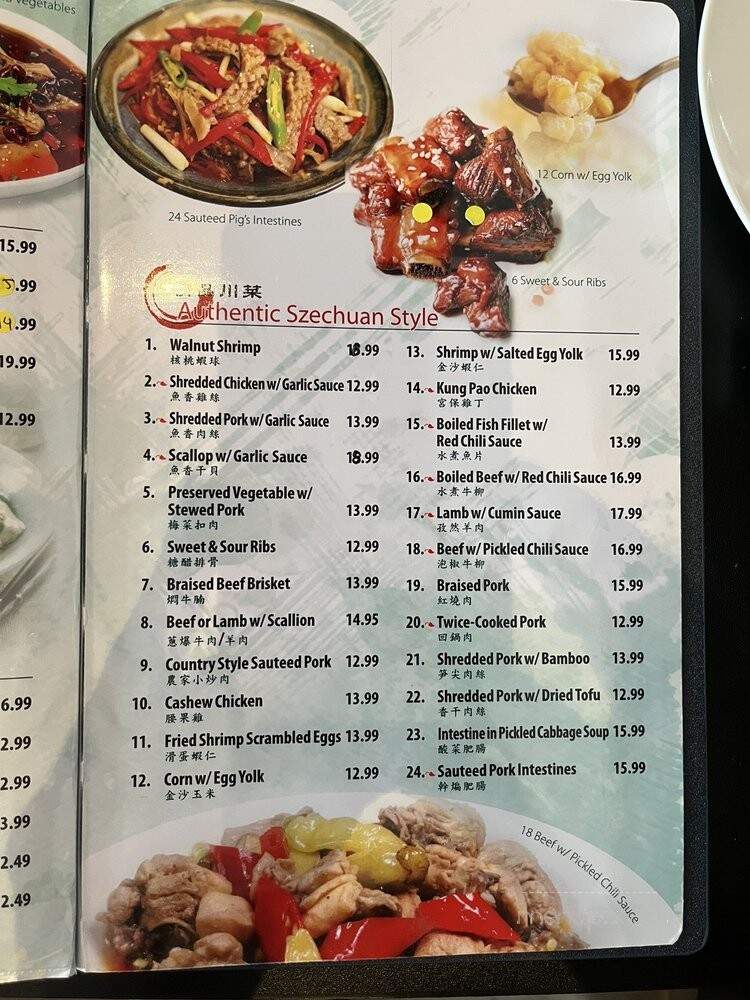 Tianluo Bistro - Wichita, KS menu_pic