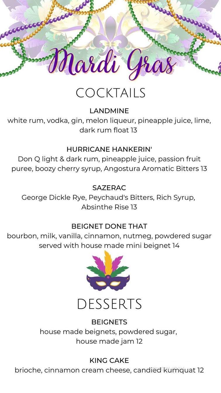 Lula Southern Cookhouse - Kansas City, MO menu_pic