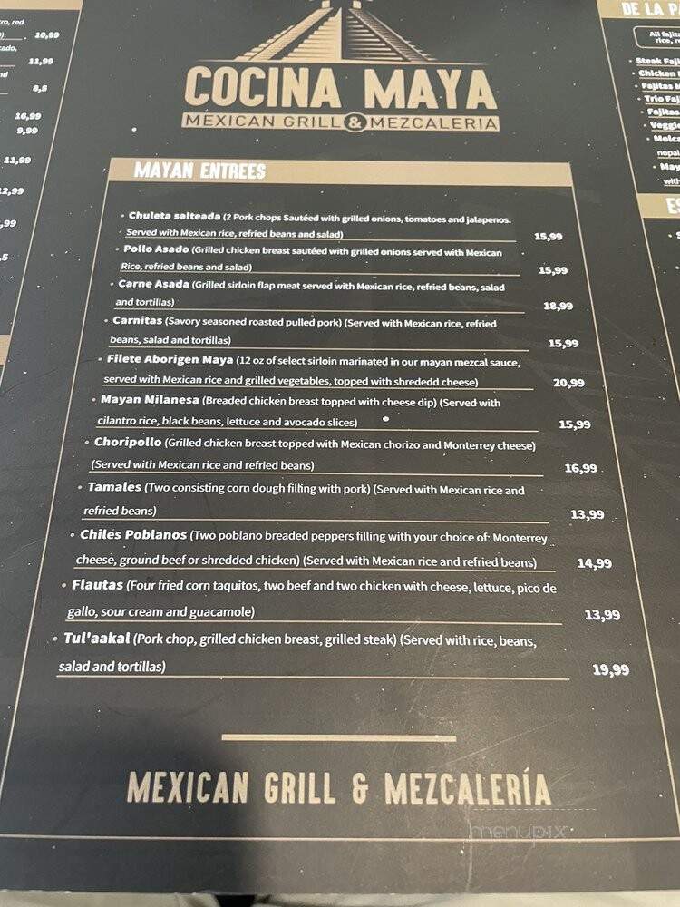 Cocina Maya Mexican Grill & Mezcaleria - Lake Mary, FL