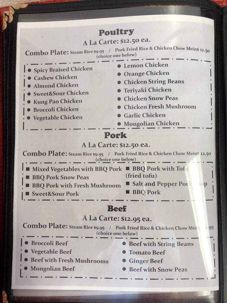 Mix Stix Asian Fusion - Soledad, CA menu_pic