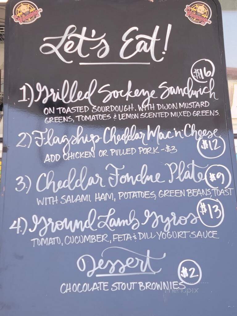 Wandering Chef - Madras, OR menu_pic
