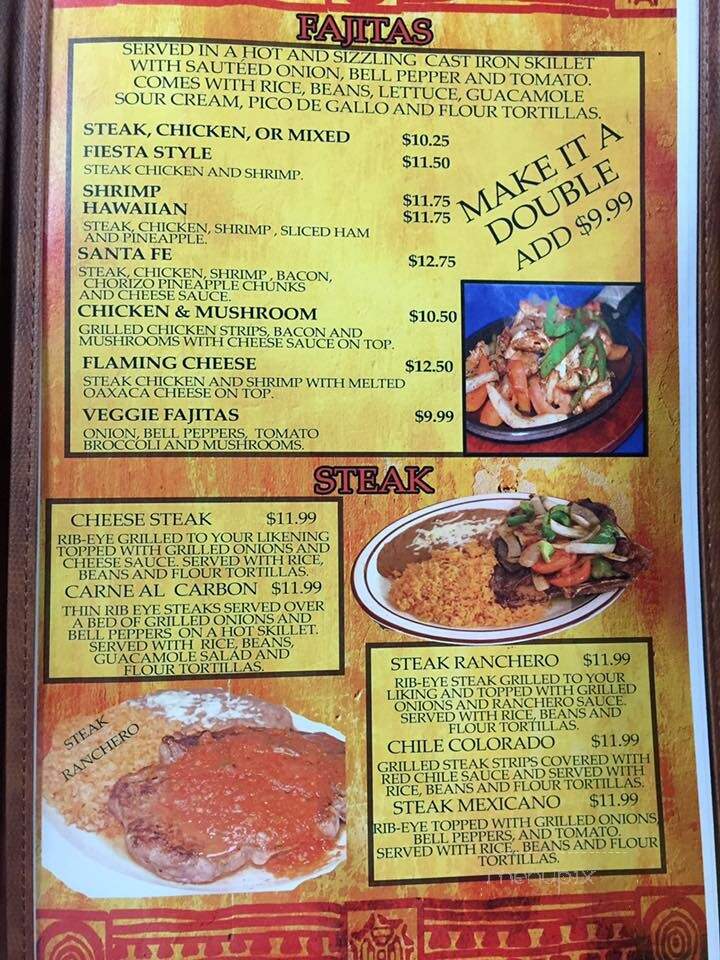 Santa Fe - Iuka, MS menu_pic