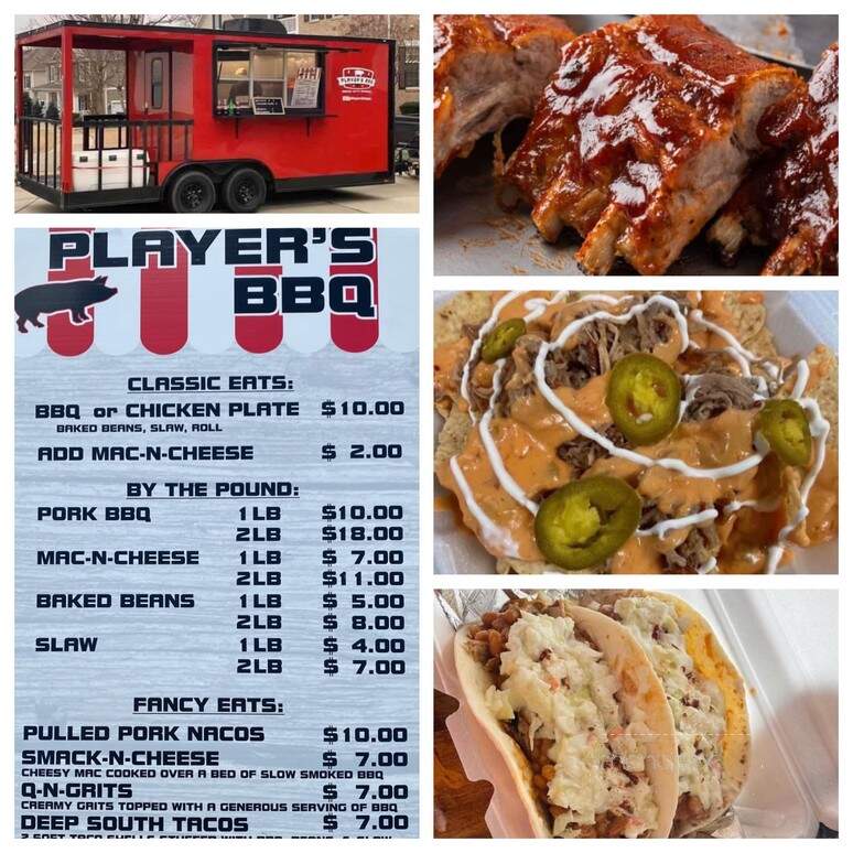 Player's BBQ - Edgemoor, SC menu_pic