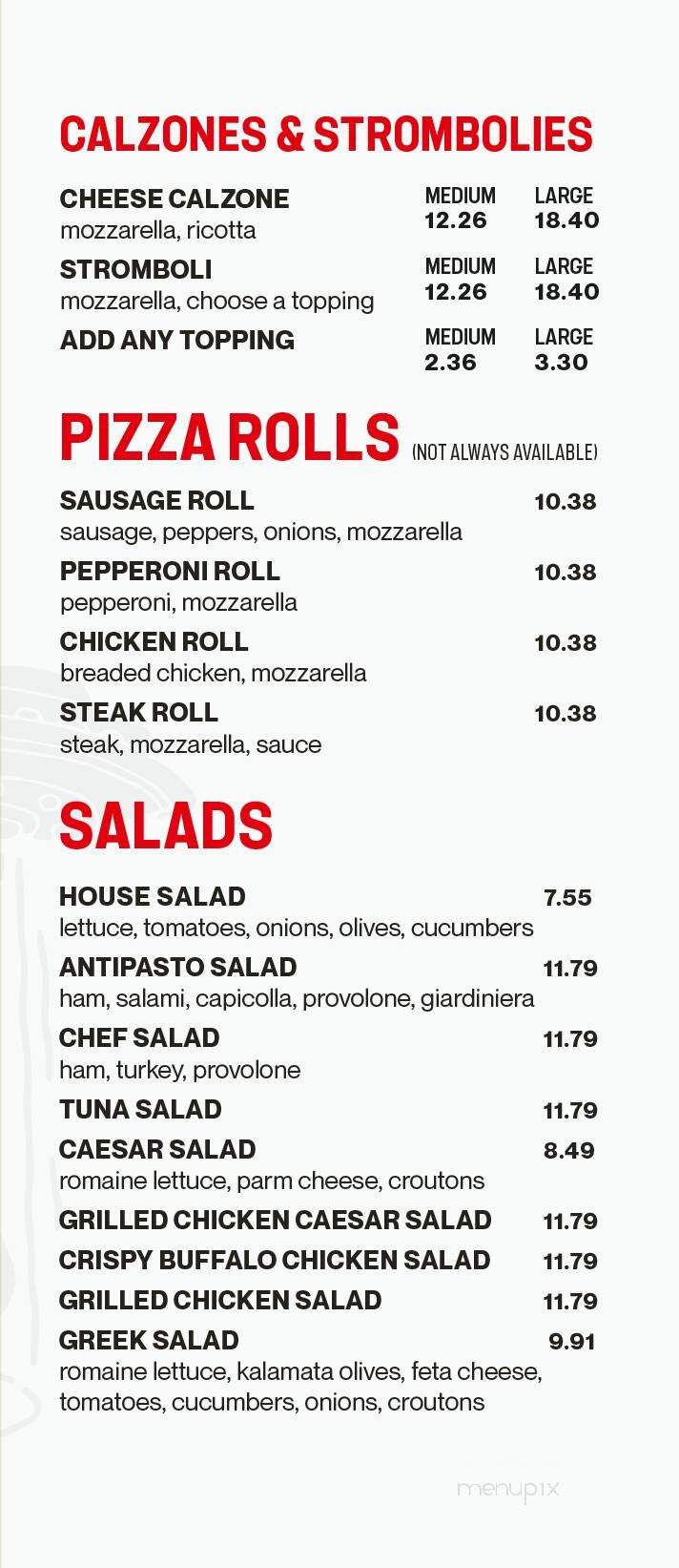 Serpone's Pizza - Berlin, MD menu_pic