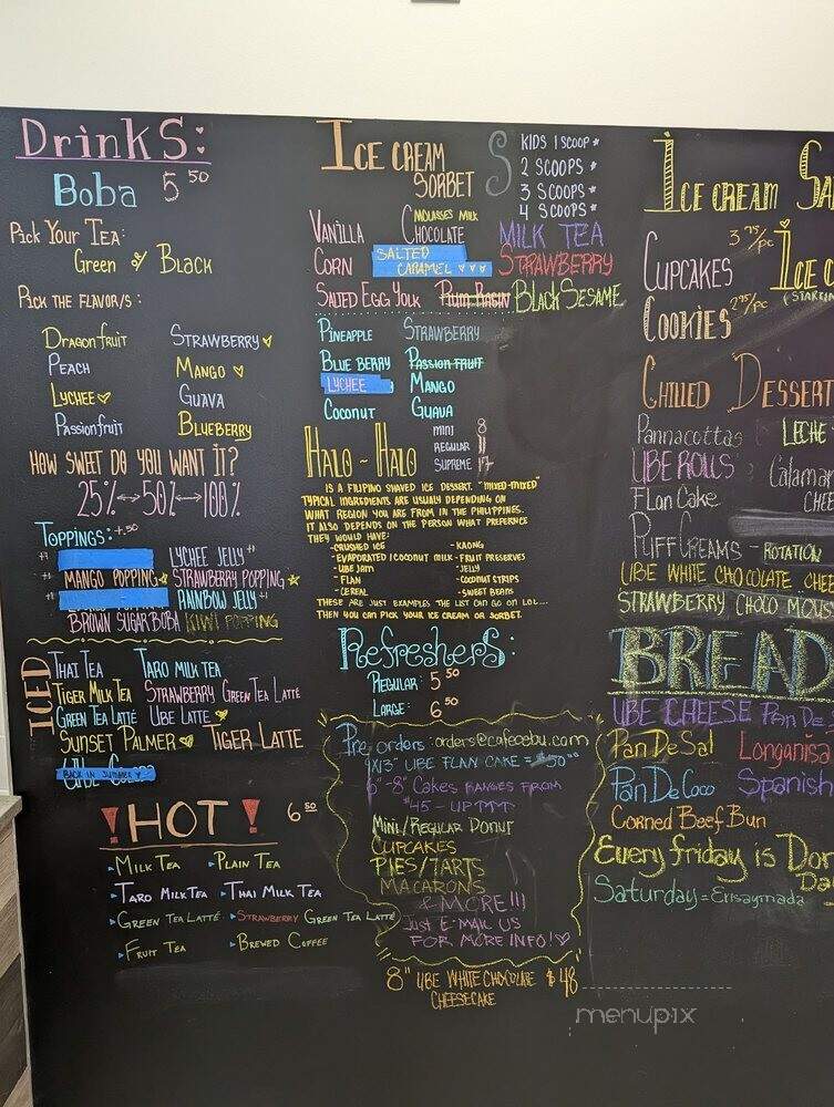 Cafe Cebu - Naperville, IL menu_pic