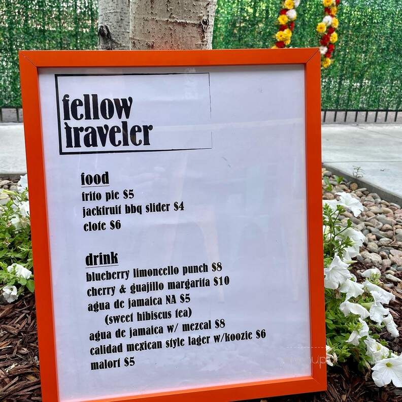 Fellow Traveler - Englewood, CO menu_pic