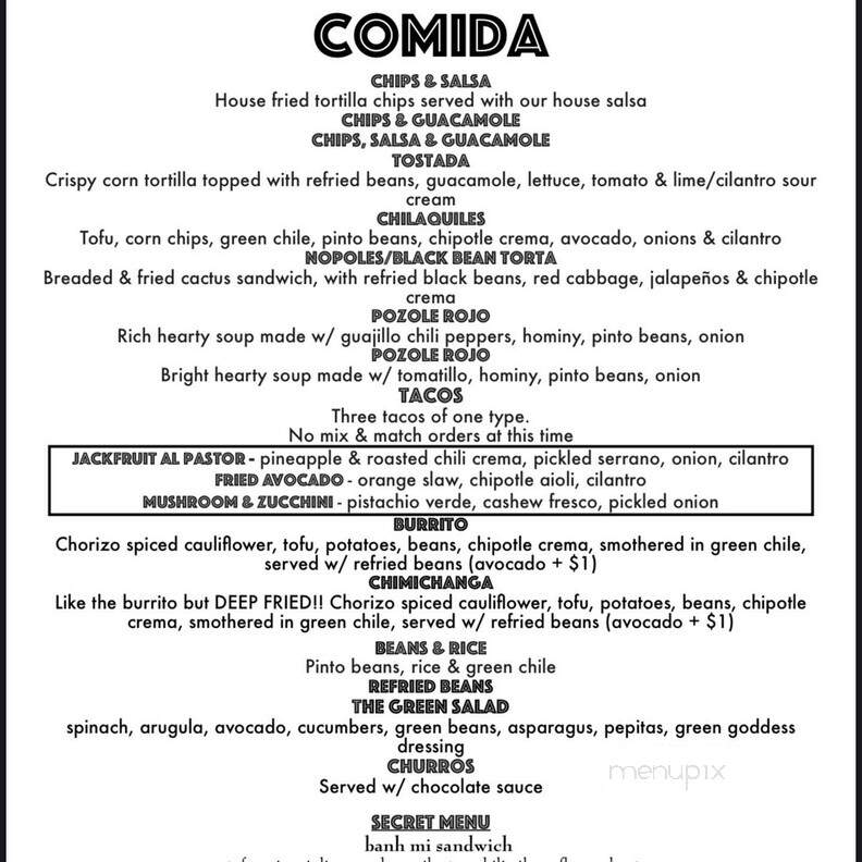 Fellow Traveler - Englewood, CO menu_pic