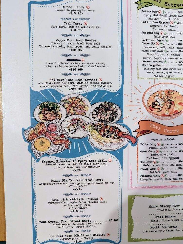 Chiang Rai - Long Beach, CA menu_pic