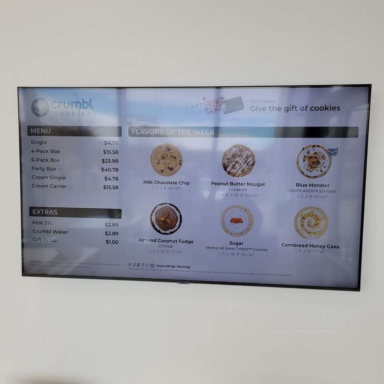 Crumbl Cookies - Denver, CO menu_pic