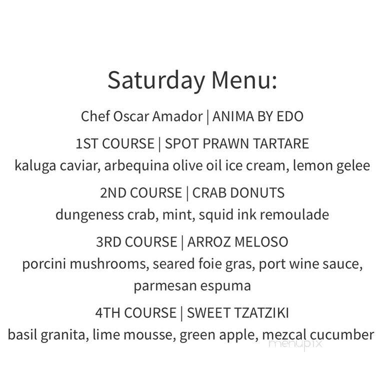 Anima by EDO - Las Vegas, NV menu_pic