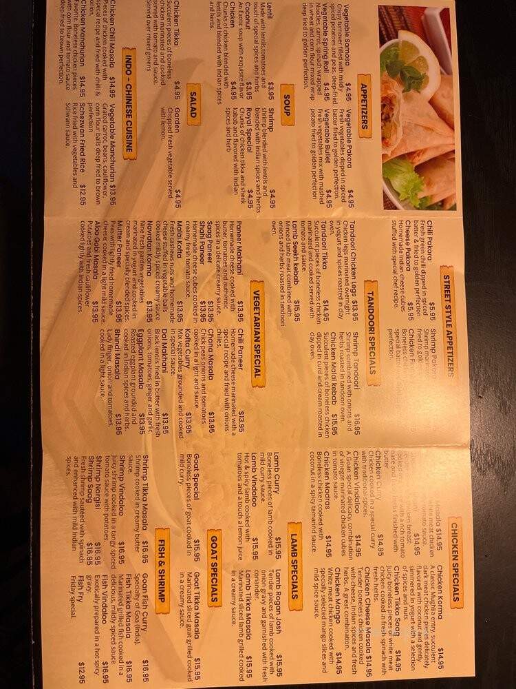 Indian Express - Canton, NY menu_pic