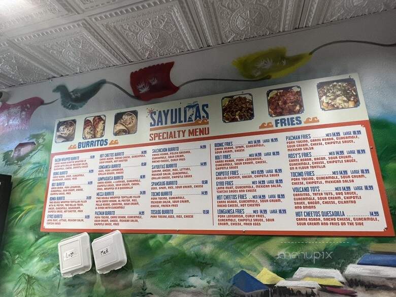 Sayulitas Mexican Food - Santee, CA