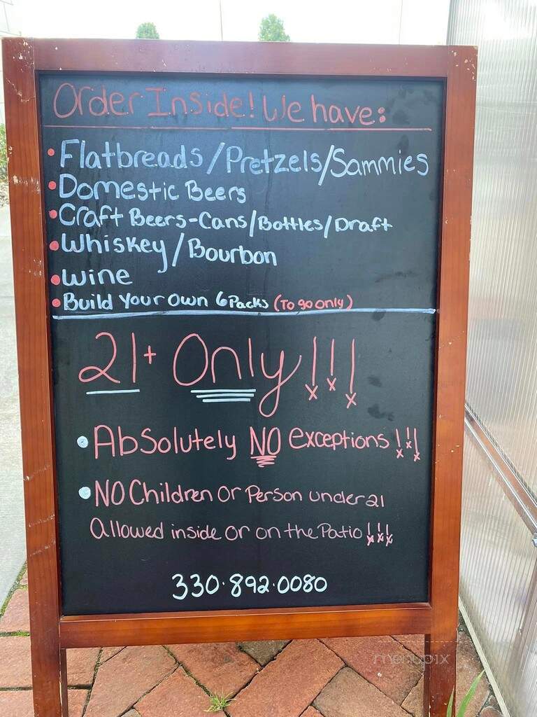 Brewlounge Beer - Columbiana, OH menu_pic