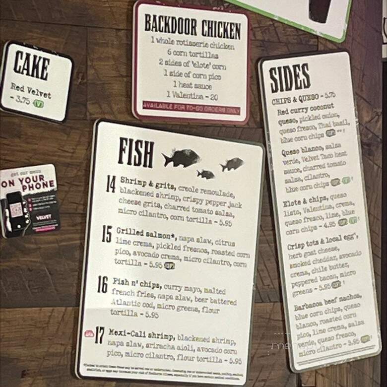 Velvet Taco - Tulsa, OK menu_pic