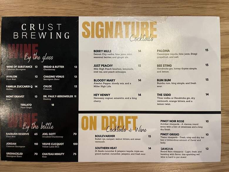 Crust Brewing - Rosemont, IL