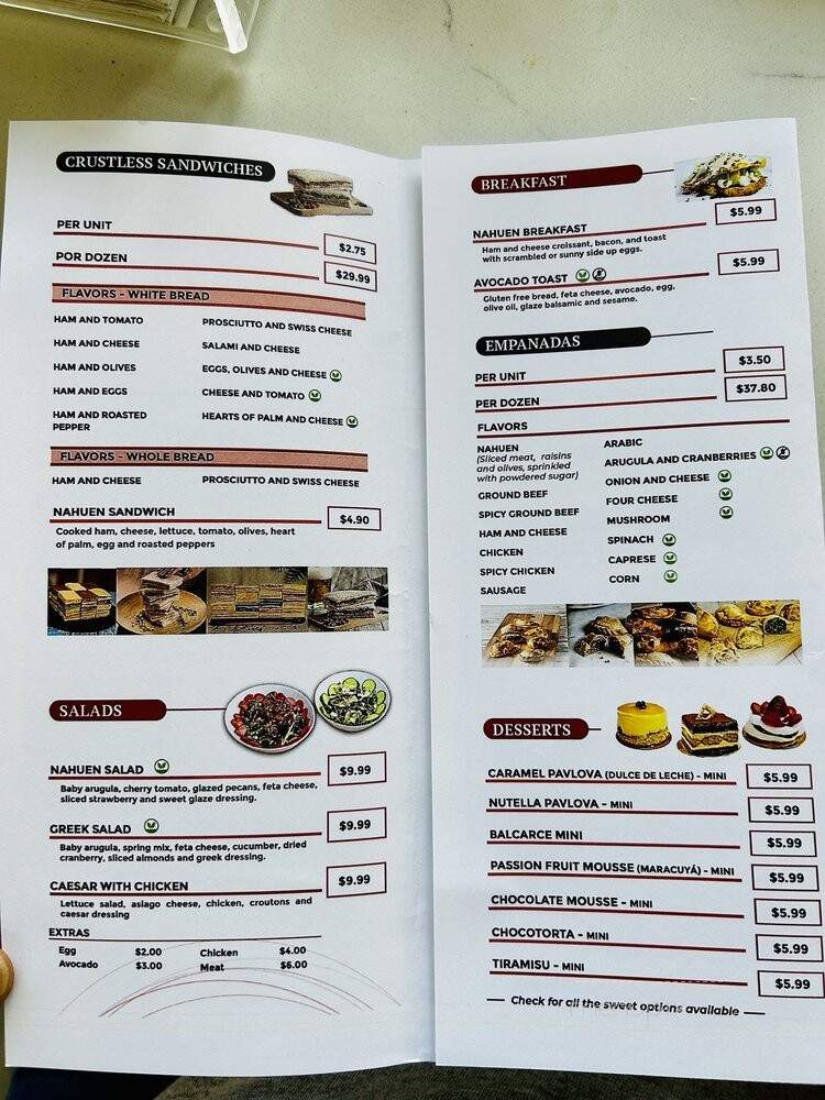 Nahuen Gourmet Market - Miami Beach, FL menu_pic