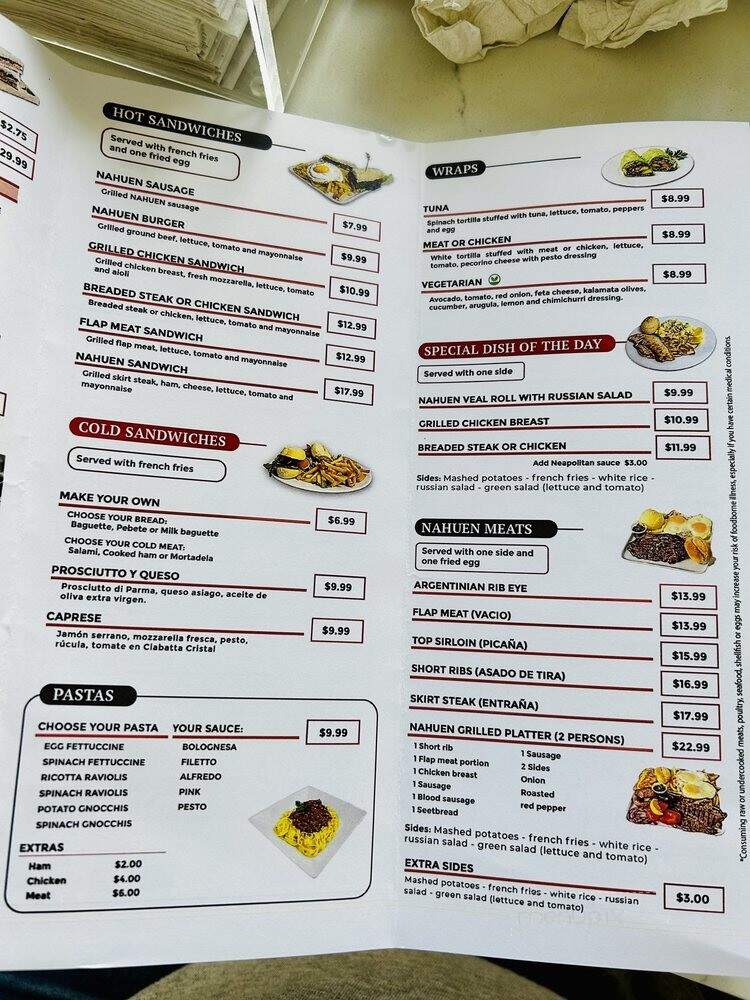 Nahuen Gourmet Market - Miami Beach, FL menu_pic