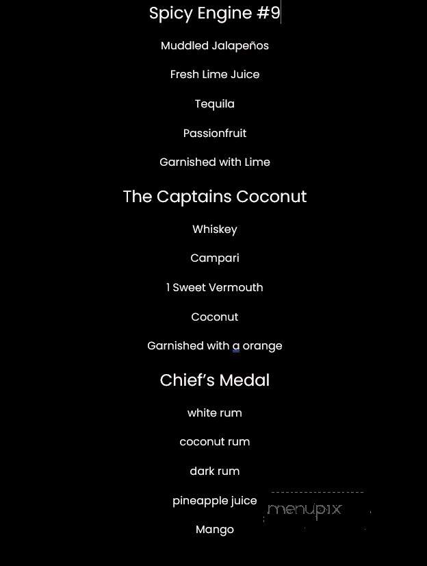 The Hook and Ladder - New Britain, CT menu_pic