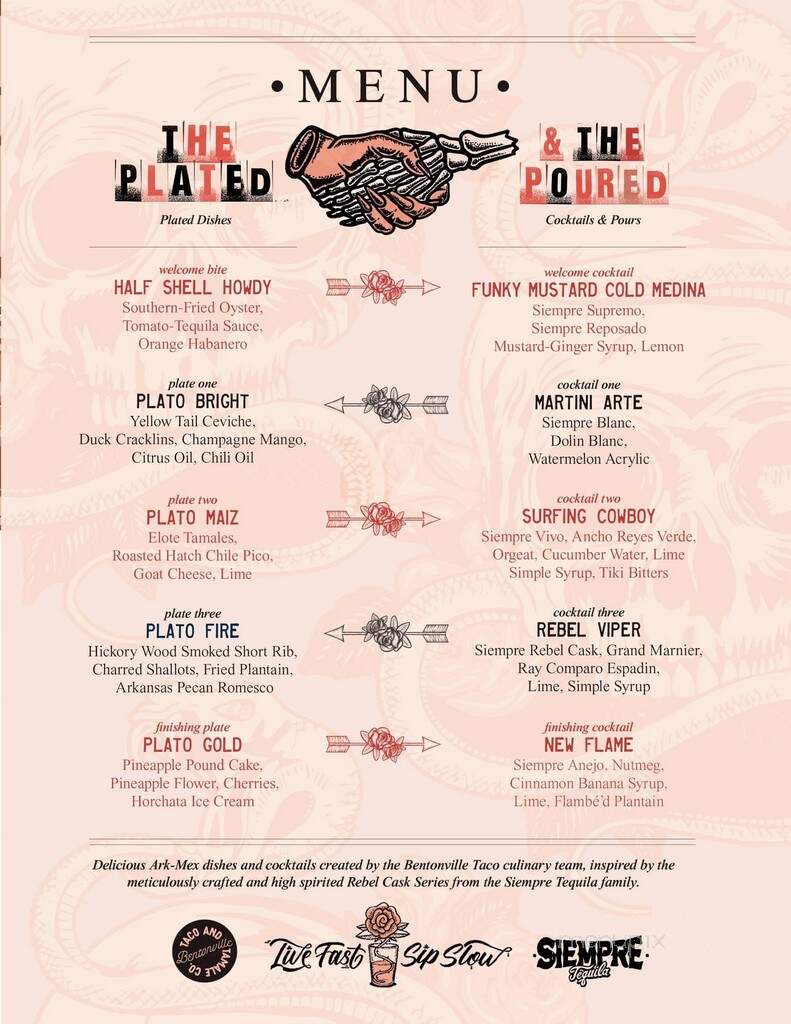 Bentonville Taco & Tamale - Bentonville, AR menu_pic