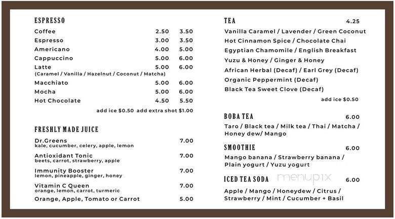 Cafe Hesed - Little Ferry, NJ menu_pic