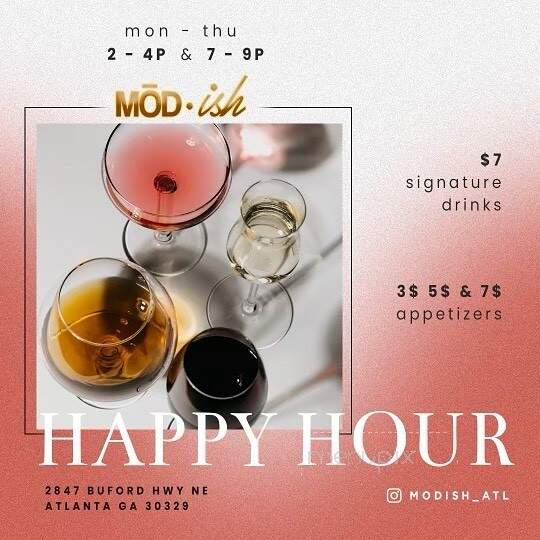 Modish Restaurant & Bar - Atlanta, GA