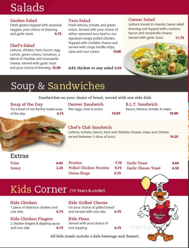 Chicken Chef - Sainte Rose du Lac, MB menu_pic