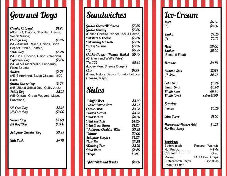 Chunky Butters - Holden, MO menu_pic