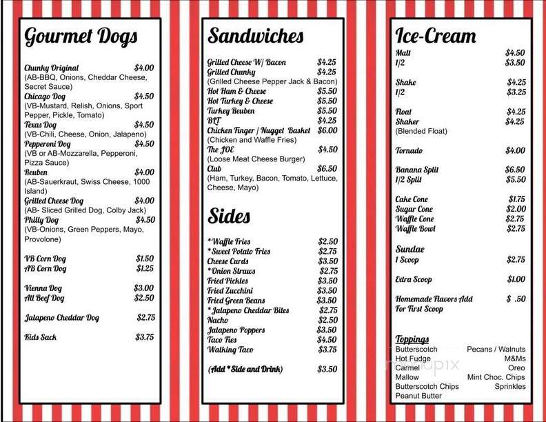 Chunky Butters - Holden, MO menu_pic