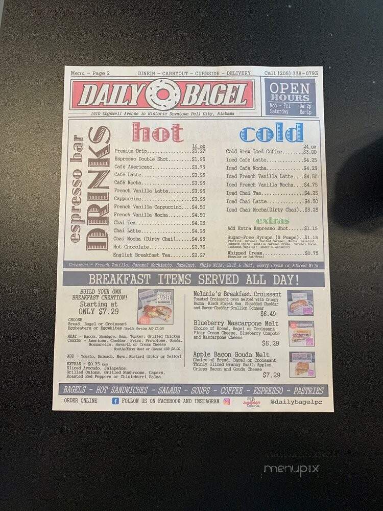 Daily Bagel - Pell City, AL