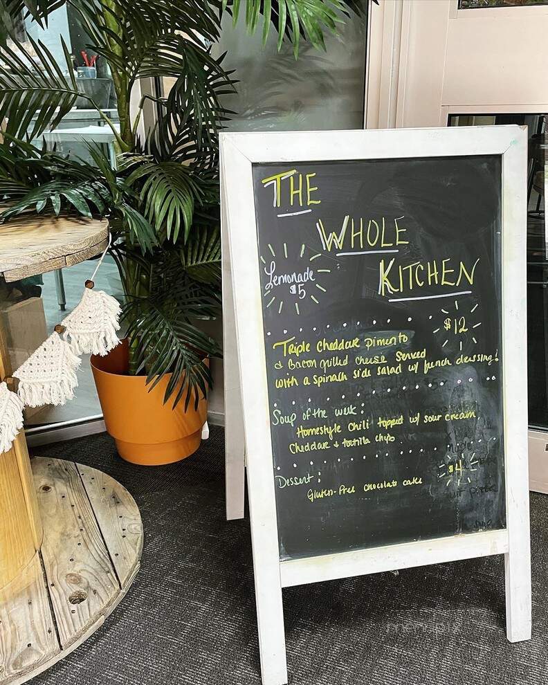 The Whole Kitchen - Marshfield, MO menu_pic