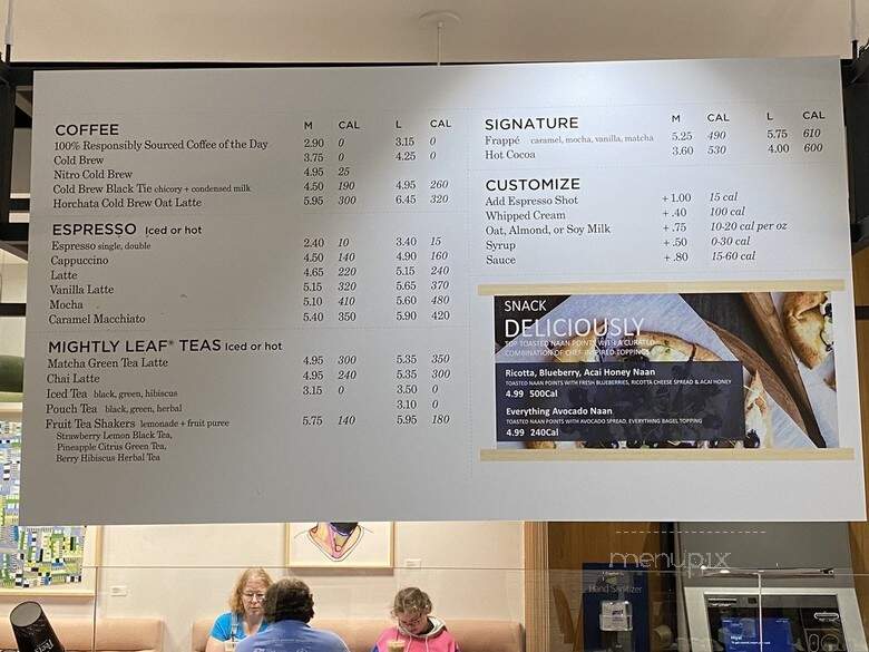 Capital One Cafe - Cincinnati, OH menu_pic