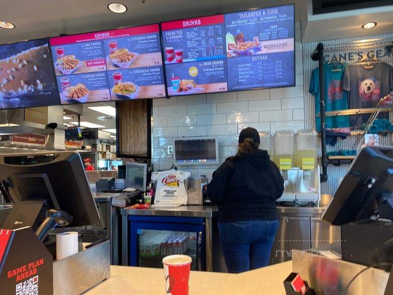 Raising Cane's Chicken Fingers - Vacaville, CA menu_pic