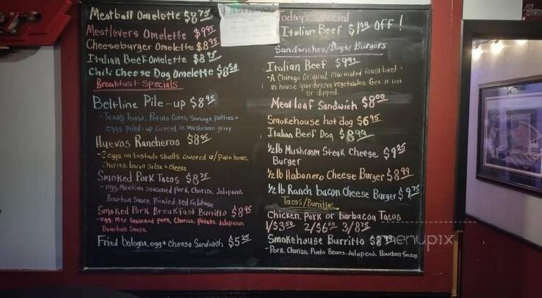Beltline Grill - Columbia, SC menu_pic