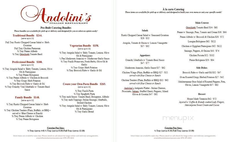 Daxi Greek Cafe and Bar - Andover, MA menu_pic