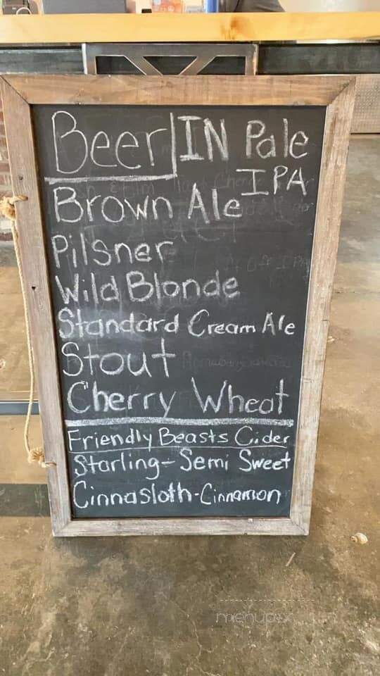 Feed Store Beer Co - Bloomfield, IN menu_pic