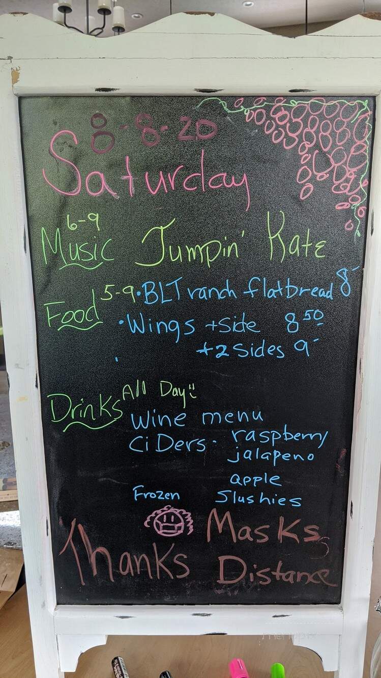 Rich Harvest Vineyard & Winery - Syracuse, NE menu_pic