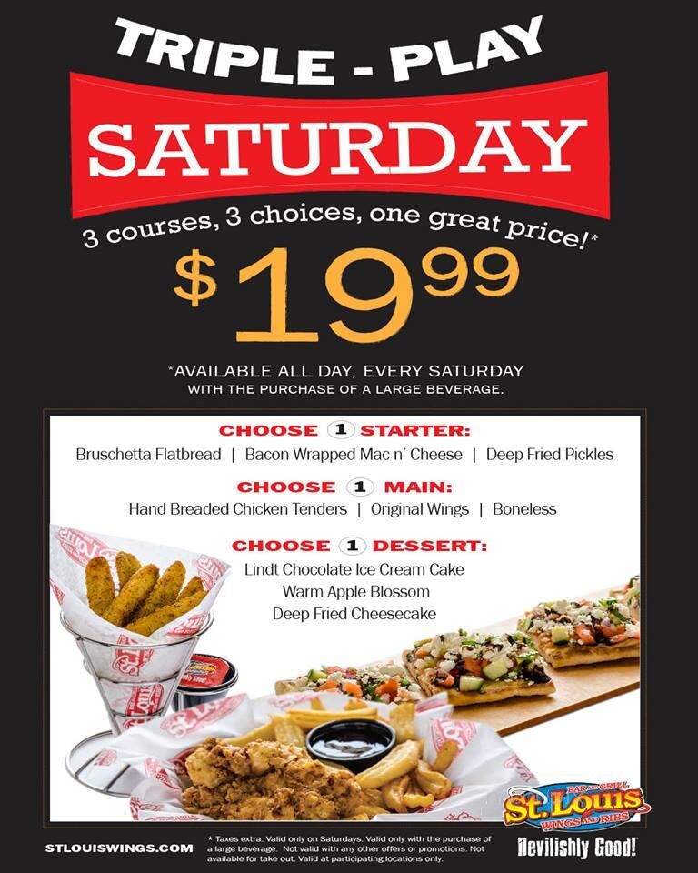 St Louis Bar and Grill - Ottawa, ON menu_pic
